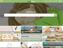 Tablet Screenshot of m.wikihow.com